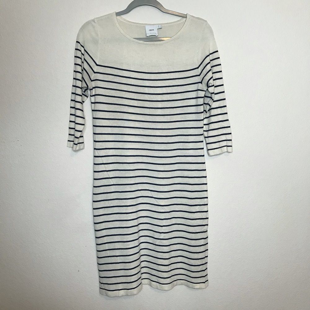 ASOS maternity knit half sleeve dress